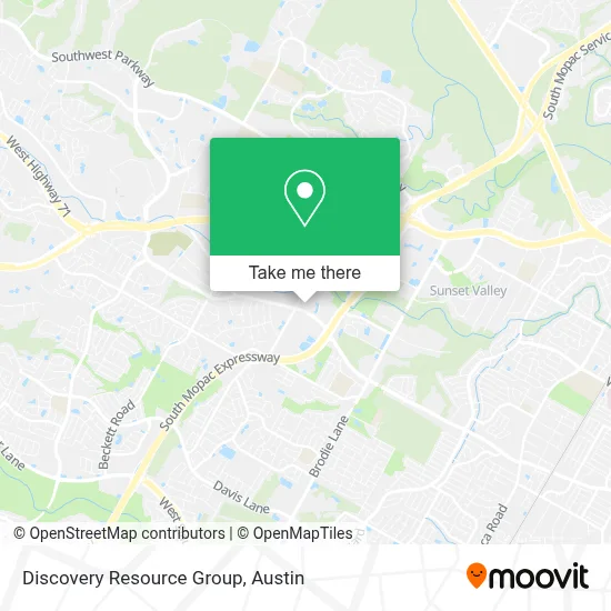 Discovery Resource Group map