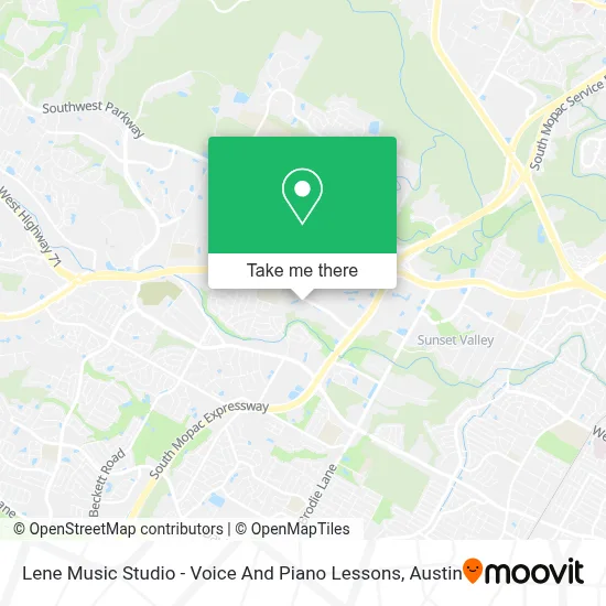 Lene Music Studio - Voice And Piano Lessons map