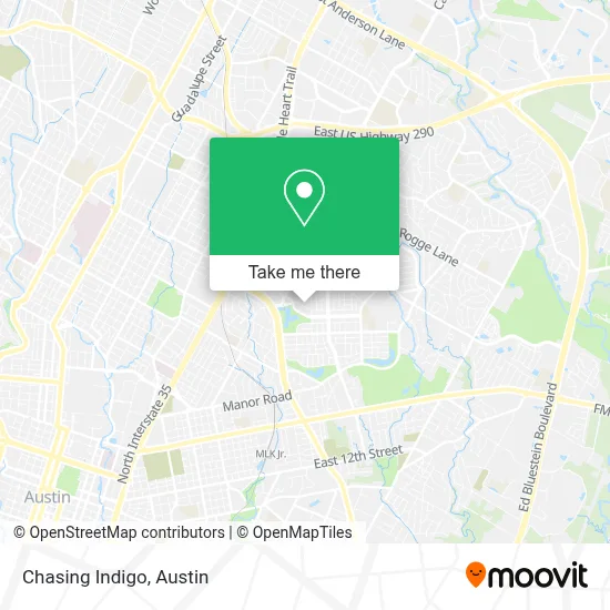 Chasing Indigo map
