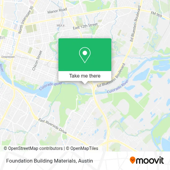 Foundation Building Materials map