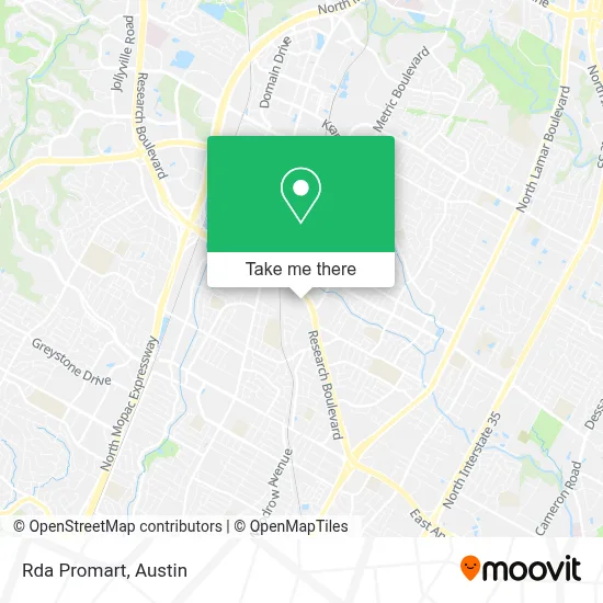 Rda Promart map