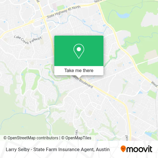 Larry Selby - State Farm Insurance Agent map