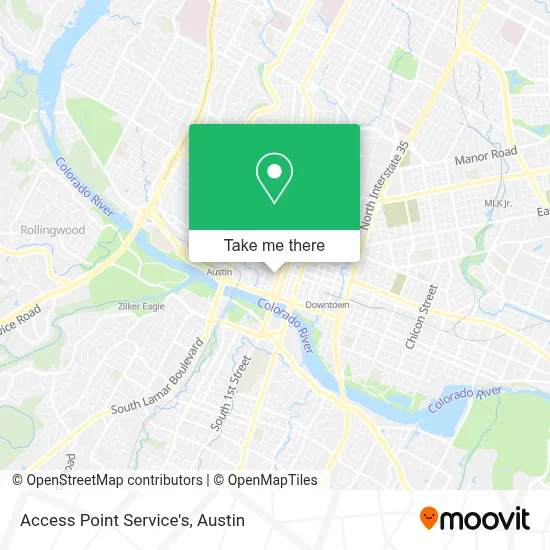 Access Point Service's map