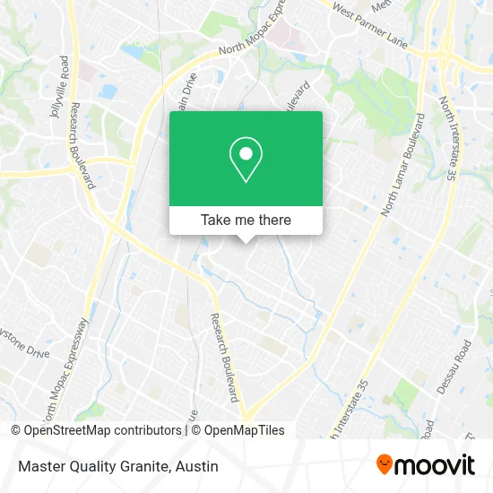 Master Quality Granite map