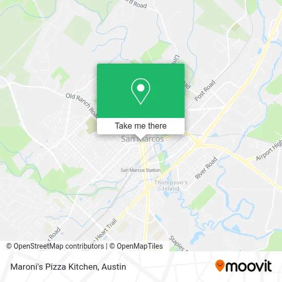 Maroni's Pizza Kitchen map