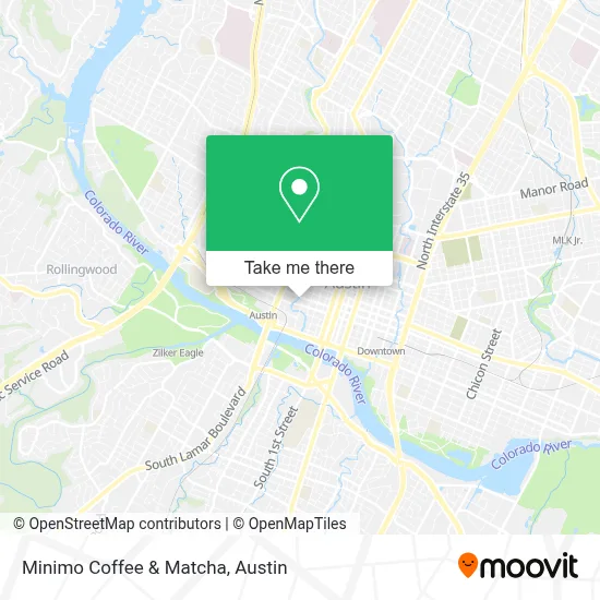 Minimo Coffee & Matcha map