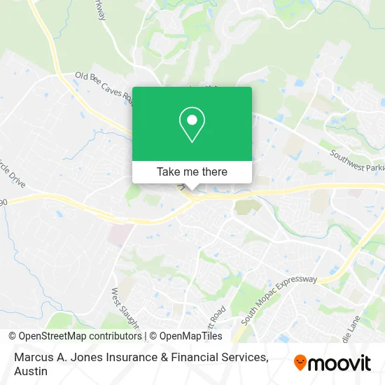 Marcus A. Jones Insurance & Financial Services map