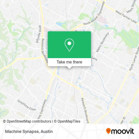 Machine Synapse map