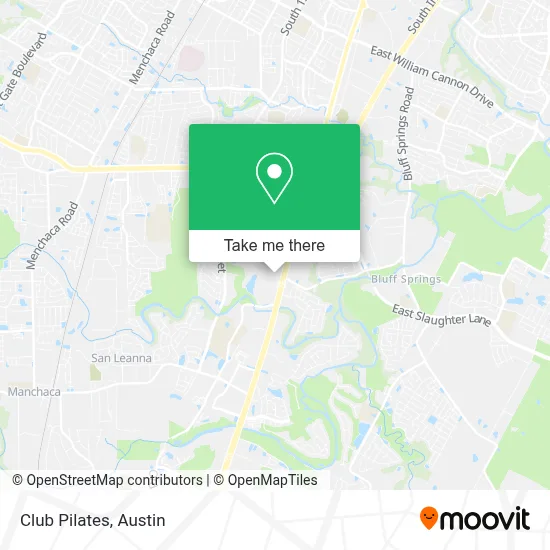 Club Pilates map