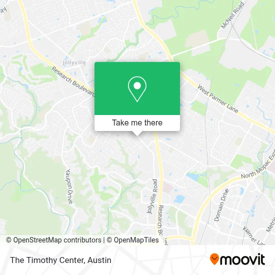 The Timothy Center map