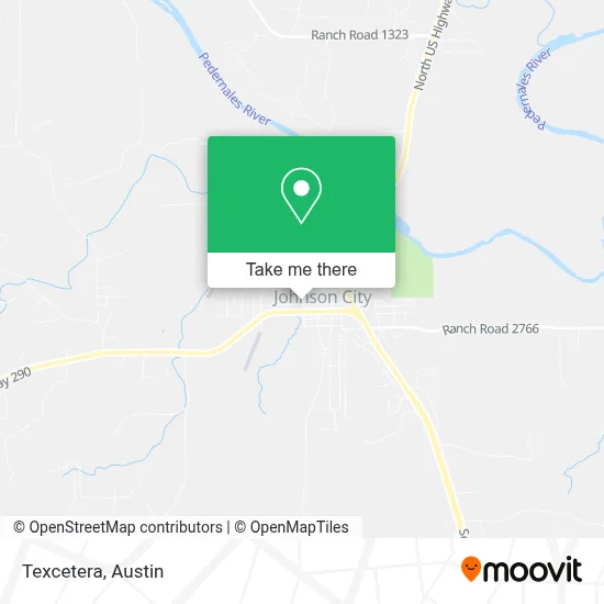Texcetera map