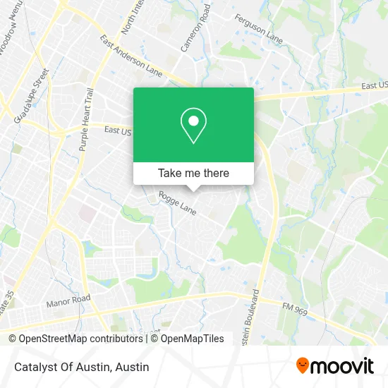 Catalyst Of Austin map