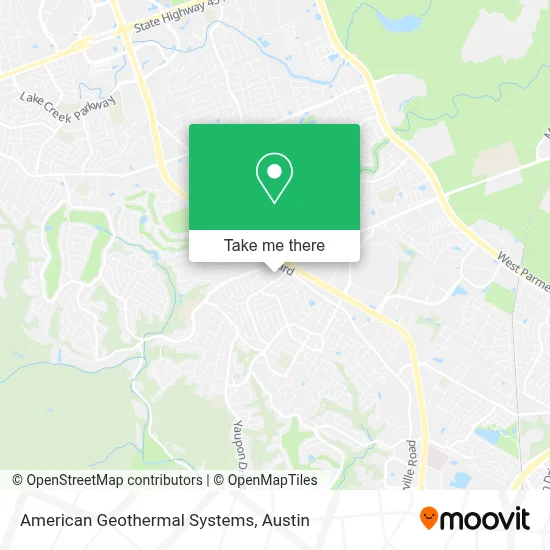 American Geothermal Systems map