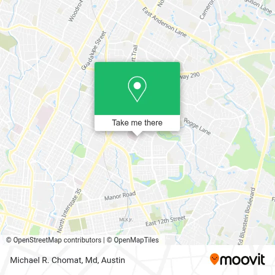 Michael R. Chomat, Md map