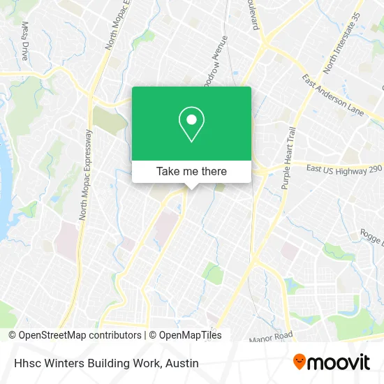Hhsc Winters Building Work map