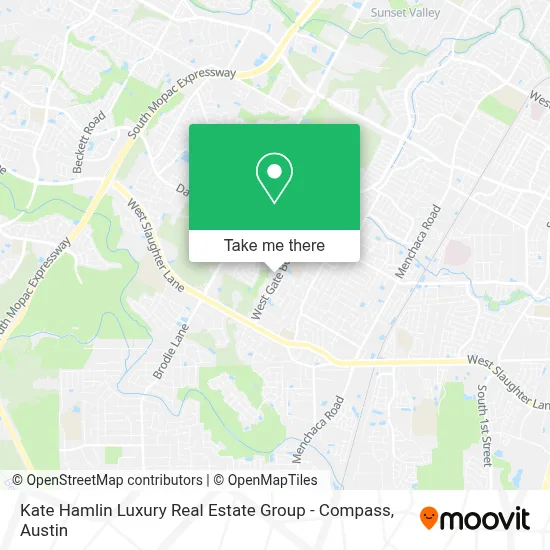 Kate Hamlin Luxury Real Estate Group - Compass map