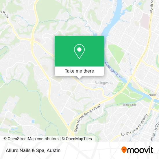 Allure Nails & Spa map