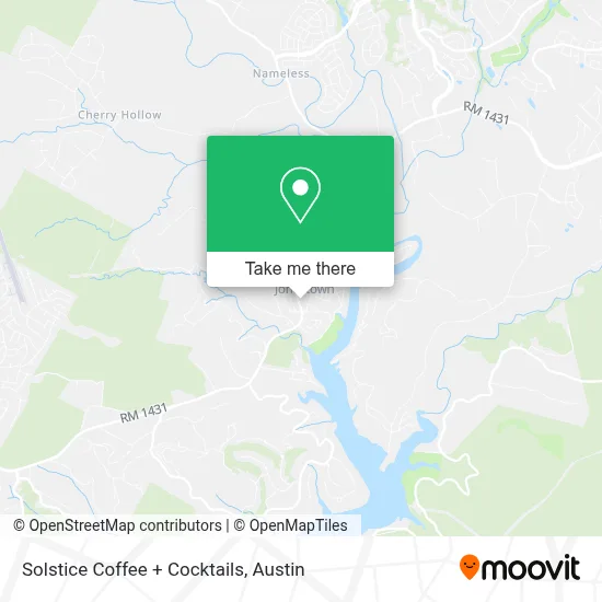 Solstice Coffee + Cocktails map