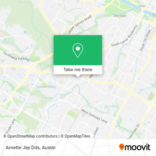 Arnette Jay Dds map