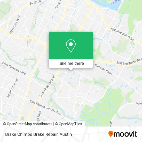Brake Chimps Brake Repair map