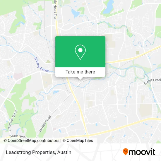 Leadstrong Properties map