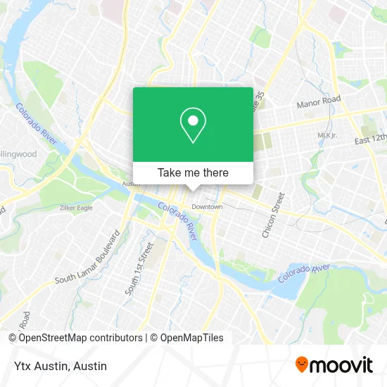 Ytx Austin map