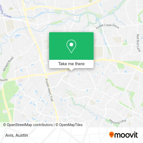 Avis map