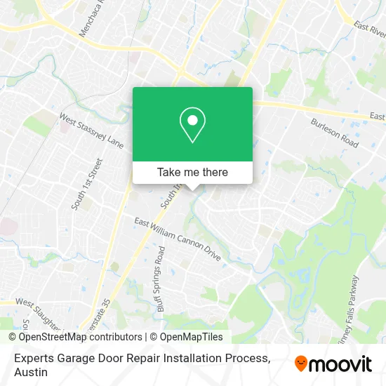 Experts Garage Door Repair Installation Process map
