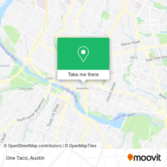 One Taco map