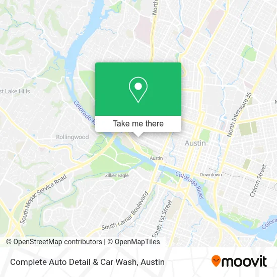 Complete Auto Detail & Car Wash map