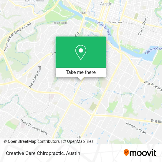 Creative Care Chiropractic map