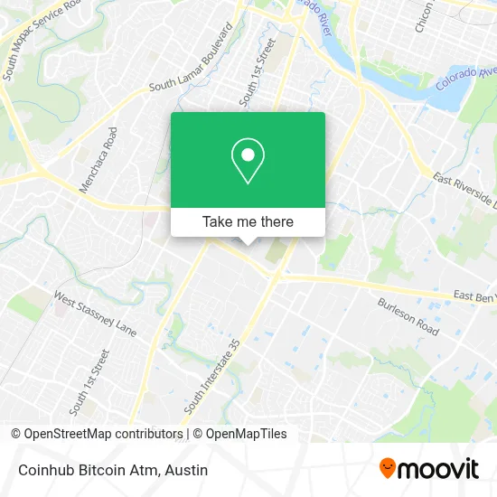Coinhub Bitcoin Atm map