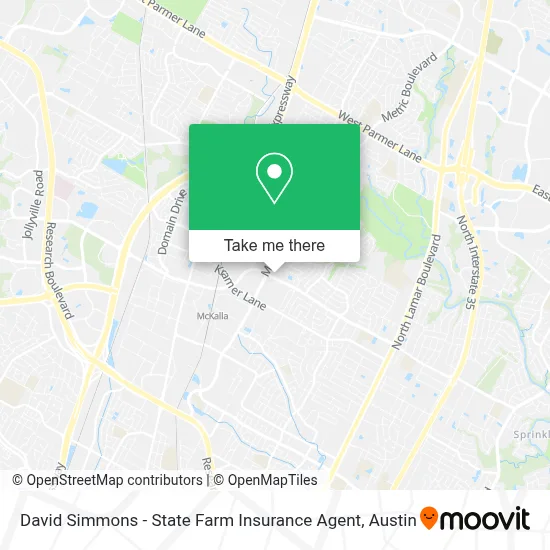 David Simmons - State Farm Insurance Agent map