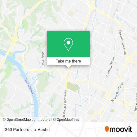 360 Partners Llc map