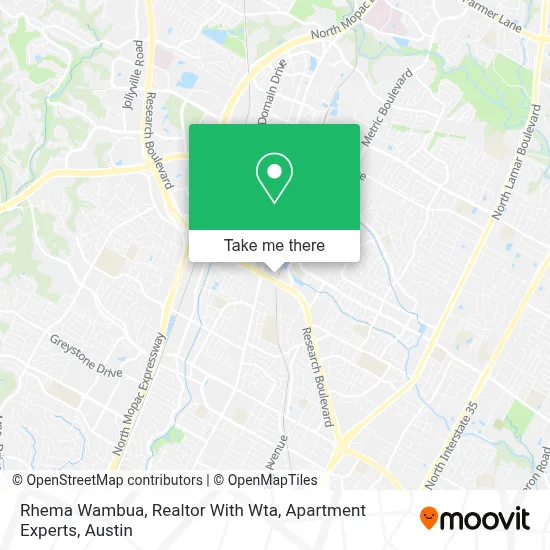 Rhema Wambua, Realtor With Wta, Apartment Experts map
