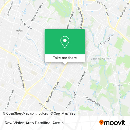Raw Vision Auto Detailing map