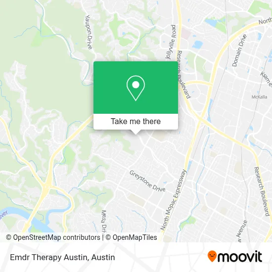 Emdr Therapy Austin map