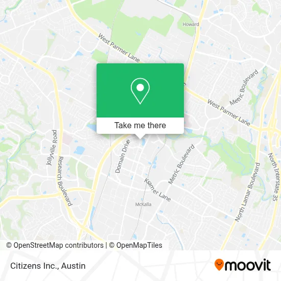 Citizens Inc. map