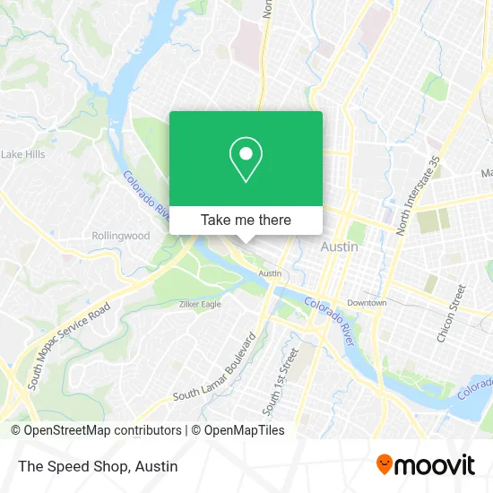 The Speed Shop map