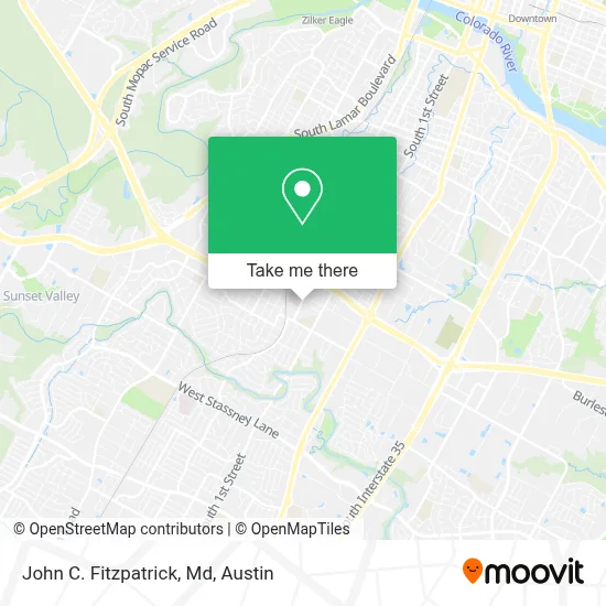 John C. Fitzpatrick, Md map