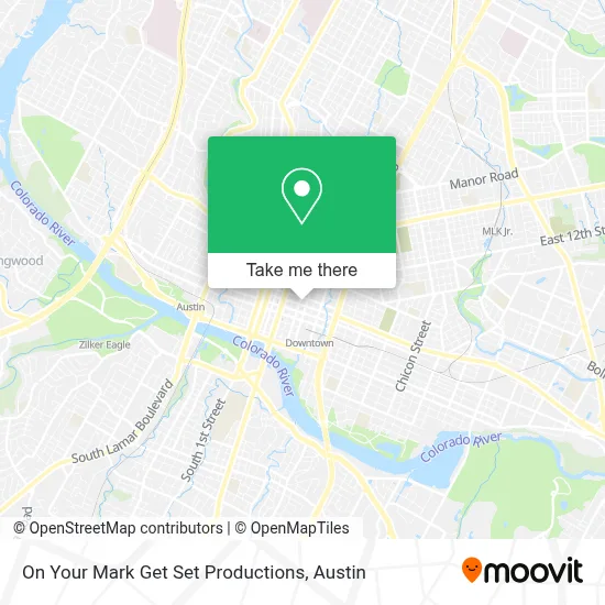 On Your Mark Get Set Productions map