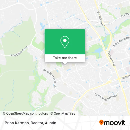 Brian Kerman, Realtor map