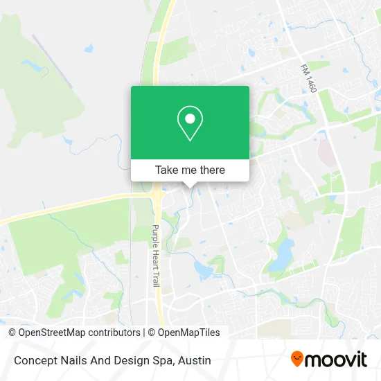 Concept Nails And Design Spa map