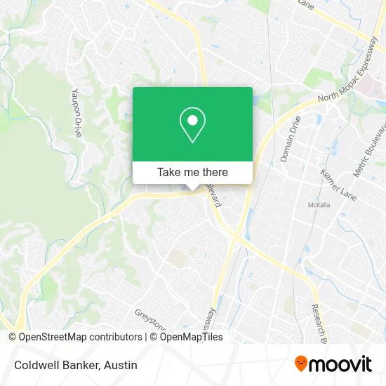 Coldwell Banker map