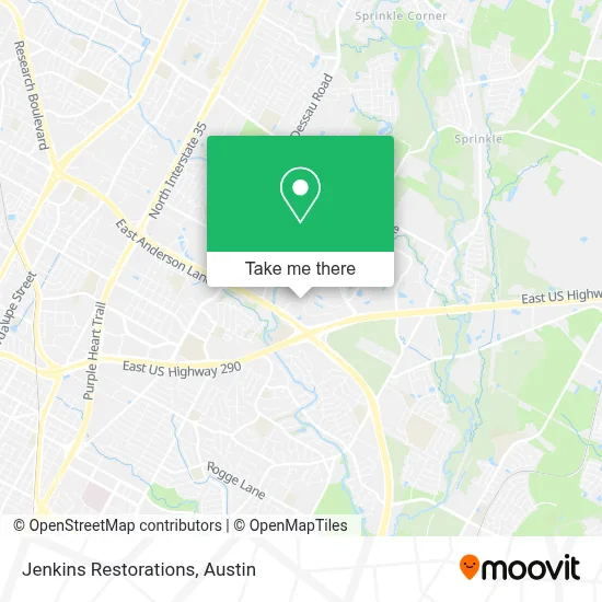 Jenkins Restorations map