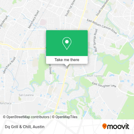 Dq Grill & Chill map