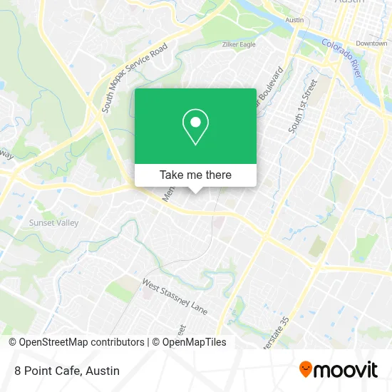 8 Point Cafe map