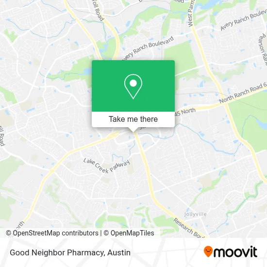Good Neighbor Pharmacy map