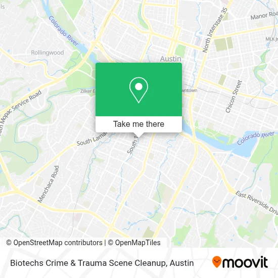 Biotechs Crime & Trauma Scene Cleanup map