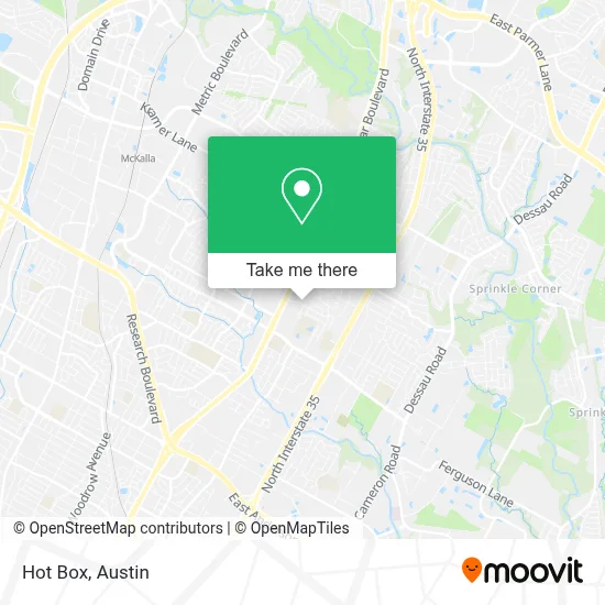 Hot Box map